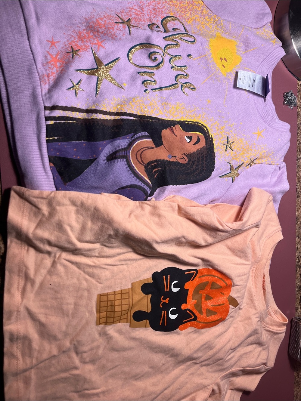 2pc girl set Disney wish 3T NWOT Halloween shirt 4T NWT